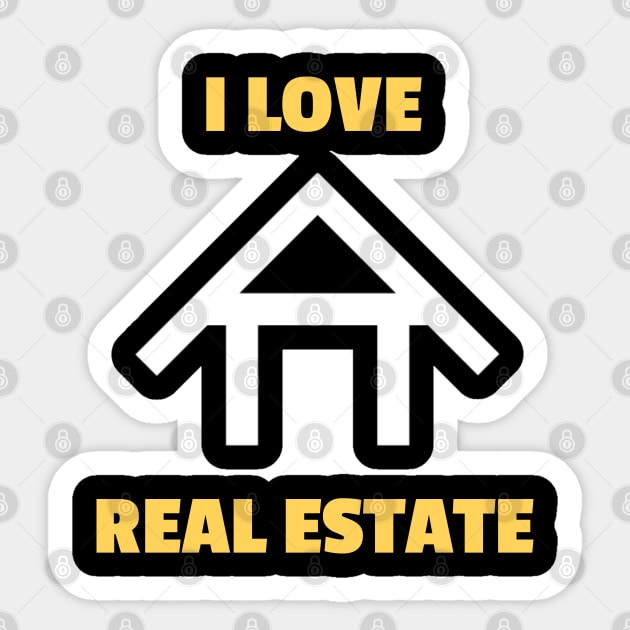 I Love Real Estate Sticker by REG